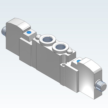 5ポートソレノイドバルブ SY52シリーズ SMC