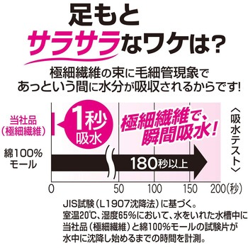 サラサラ瞬間吸水バスマット LEC(レック)