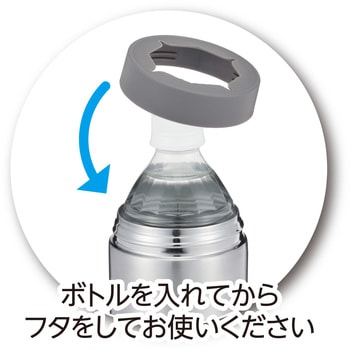 真空ステンレスペットボトルホルダー 内海産業