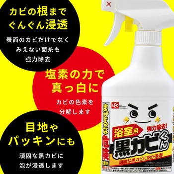 黒カビくん カビとり泡スプレー LEC(レック)