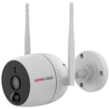 JA-PO1031-W Wi-Fiネットワーク屋外IPカメラ 単品 防犯カメラ アプリ連動 Wifi接続 アプリ連携 セキュリティ 防水 赤外線 暗視  配線不要 1個 水鏡 【通販モノタロウ】