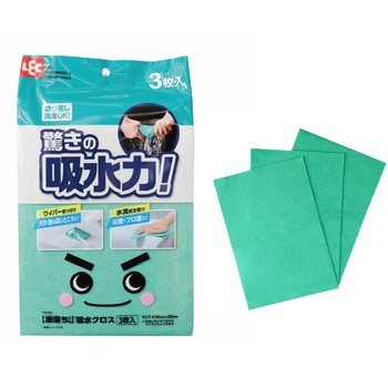 激落ちくん吸水クロス(3枚入) LEC(レック)