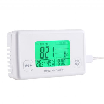 IAQモニター7727(エアロウオッチCO2) *CO2測定器・温度/湿度計付) AZ Instrument