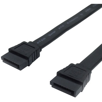 SS-SAT100BK-S0 SATAケーブル 親和産業 28748459