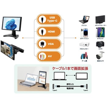 LCD10HCVA-IPS モバイル液晶マルチモニター ITPROTECH パネル駆動方式IPS ノングレア 規格WXGA (Wide-XGA)  モニターサイズ10.1型 LCD10HCVA-IPS - 【通販モノタロウ】