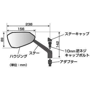 リッジミラー TANAX