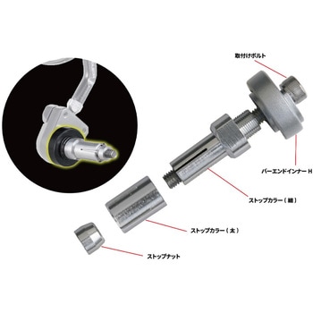 バーエンドミラーH1取付具セット TANAX