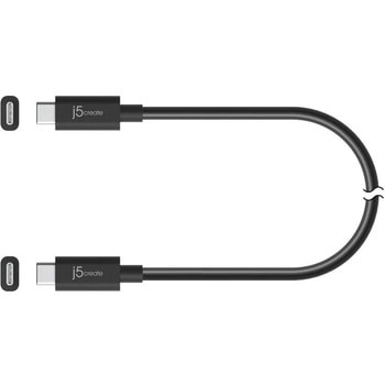 USB4 Gen3 USB-C to C フル機能ケーブル(0.8m) j5 create