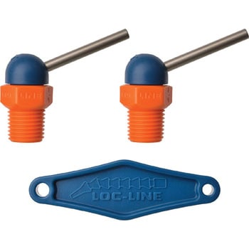 1/4”CT HPTノズル ねじ付 - Loc-Line(ロックライン)