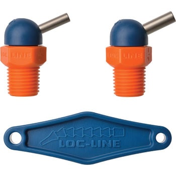 1/4”CT HPTノズル ねじ付 Loc-Line(ロックライン)