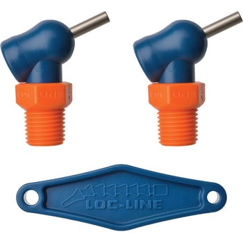 1/4”×R HPTノズル ねじ付 Loc-Line(ロックライン)