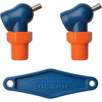 1/4”×R HPTノズル ねじ付 Loc-Line(ロックライン)