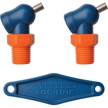 1/4”×R HPTノズル ねじ付 Loc-Line(ロックライン)