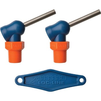 1/4”×R HPTノズル ねじ付 Loc-Line(ロックライン)