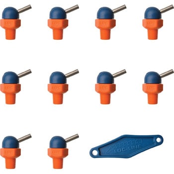 1/8”CT HPTノズル ねじ付 Loc-Line(ロックライン)