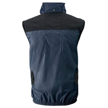 Nクールウェア 腰ファン(ベスト)+空調服(R)スターターキット レッド 14.4V(ジャック丸形) NSP