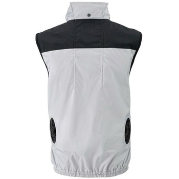 Nクールウェア 腰ファン(ベスト)+空調服(R)スターターキット レッド 14.4V(ジャック丸形) NSP