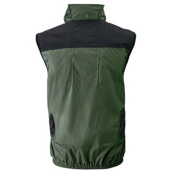 Nクールウェア 腰ファン(ベスト)+空調服(R)スターターキット レッド 14.4V(ジャック丸形) NSP