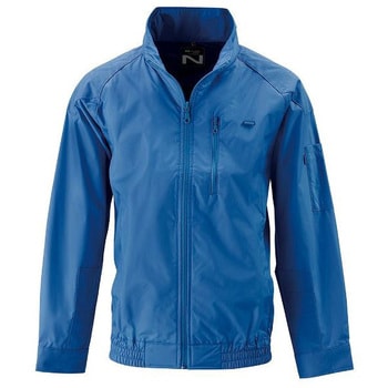 空調服(R) KU90520/ブルー/3L + SK23011K90 長袖ブルゾン(フード付) +