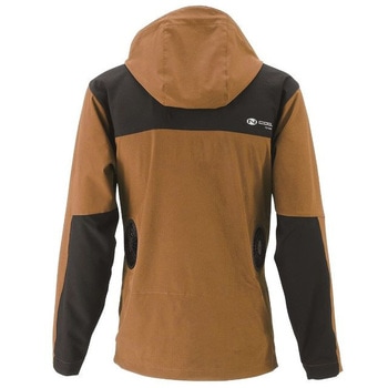 Nクールウェア 腰ファン(長袖)+空調服(R)スターターキット レッド 14.4V(ジャック丸形) NSP