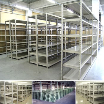 軽中量棚200kg 単体 キタジマ