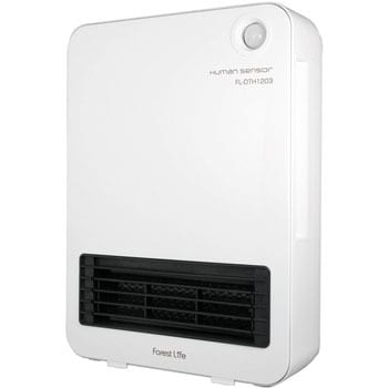 人感センサー付き セラミックヒーター (1200W/600W 2段階切替)