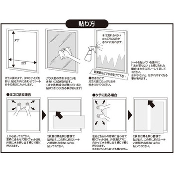 水で貼る結露防止シート ユーザー