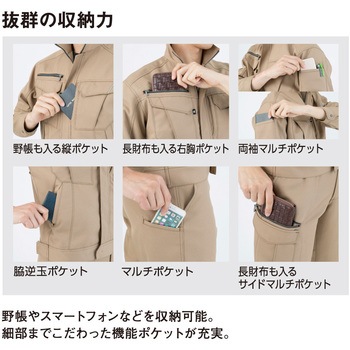 裏綿ブルゾン コーコス信岡