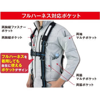 ストレッチ半袖ジャケット コーコス信岡