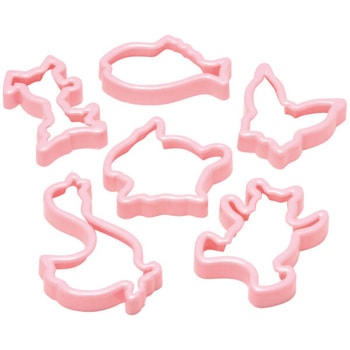 クッキー抜き型 6pcs タイガークラウン