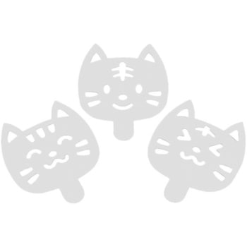 キャットブレッド ステンシル付 タイガークラウン