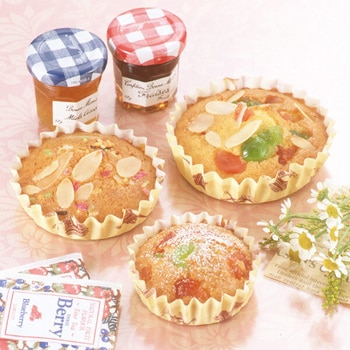 耐熱紙 フルール丸型 タイガークラウン