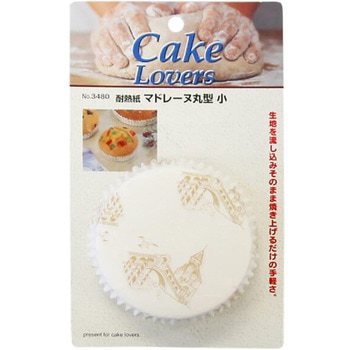 耐熱紙 マドレーヌ タイガークラウン