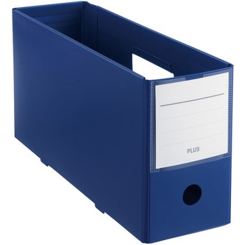ファイルボックス PP製 A4 ヨコ ハーフ ボックスファイル+ プラス(文具) ファイルボックス 【通販モノタロウ】