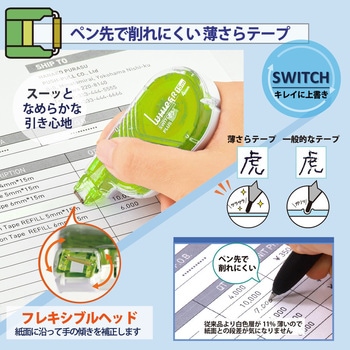 修正テープ ホワイパー (Whiper) スイッチ 交換テープ (15m) PLUS(プラス)[文具]