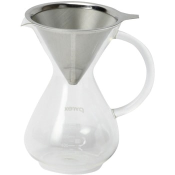 PYREX コーヒーサーバーステンレスフィルター付き PYREX(パイレックス)