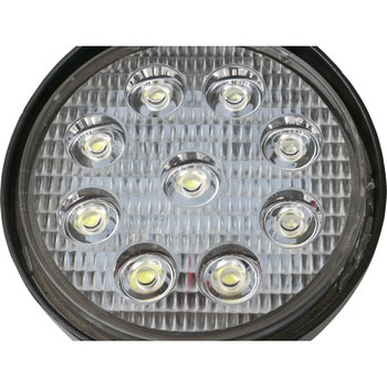 ワークライト 9LED 丸型 12V/24V 共用 モノタロウ