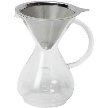 PYREX コーヒーサーバー ステンレスフィルター付き PYREX(パイレックス)
