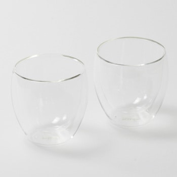 PYREX ダブルウォールグラス 2pcs PYREX(パイレックス)