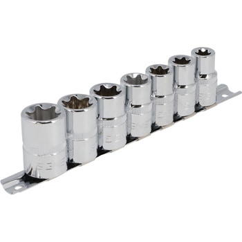1/2DR 7PCS E型ヘクスローブソケットセット - SIGNET(シグネット)