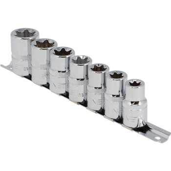 1/2DR 7PCS E型ヘクスローブソケットセット - SIGNET(シグネット)