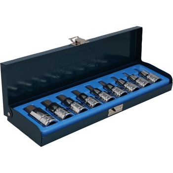 1/2DR 9PCS ヘックスビットソケットセット ケース付 SIGNET(シグネット)