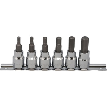 3/8DR 6PCS ヘックスビットソケットセット SIGNET(シグネット)