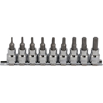 3/8DR 9PCS ヘクスローブビットソケットセット SIGNET(シグネット)