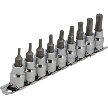 3/8DR 9PCS ヘクスローブビットソケットセット SIGNET(シグネット)
