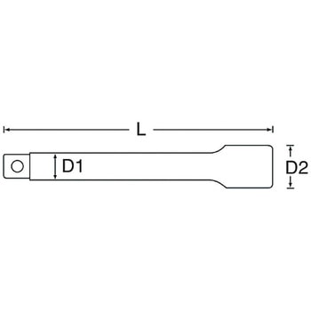 3/8DR 首振りエキステンションバー SIGNET(シグネット)