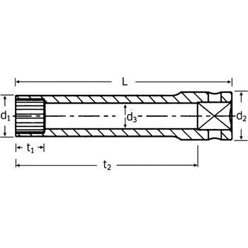 (1/4SQ)スプラインソケット STAHLWILLE(スタビレー)