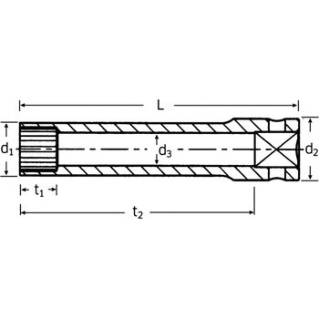(3/8SQ)スプラインソケット STAHLWILLE(スタビレー)