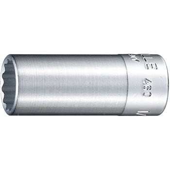 【新品】STAHLWILLE（スタビレー） 460A-3／8 （3／8SQ）セミディープソケット （02620024） 3/8SQ)セミディープソケット STAHLWILLE(スタビレー) ロング