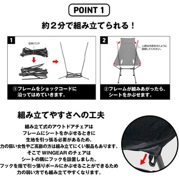 チェアハイバック Mitsukin(三金商事)